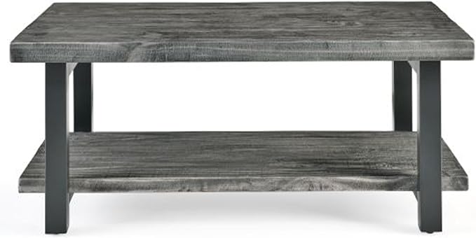 Pomona 42-Inch Rectangular Solid Wood Coffee Table - Image 8