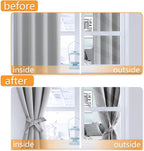 Blackout Curtains for Bedroom, 42 x 63 Inches Length, Window Curtains for - Image 4