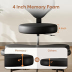Pinmoco Ergonomic Cross Legged Chair, 360° Swivel Meditation Chair - Image 3