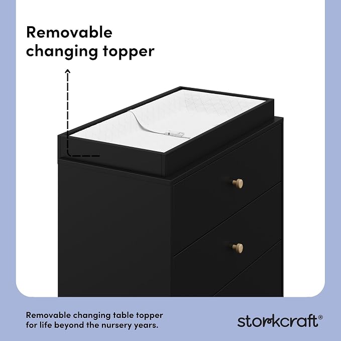 Storkcraft California 3-Drawer Chest - Image 7