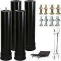11 Inch Metal Adjustable Bed Base Frame Leg Replacement Heavy Duty Extra Height by Unknown