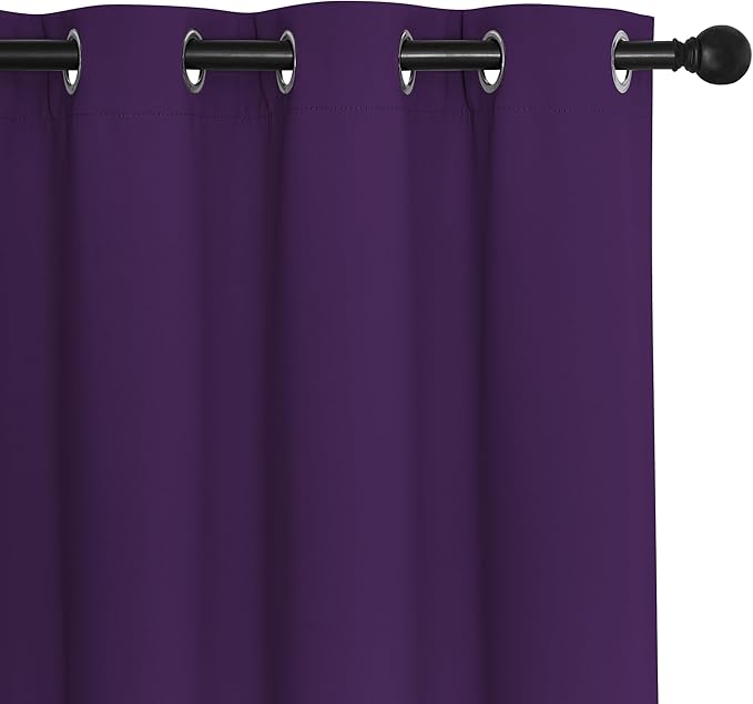 NICETOWN Door Curtain for Closet Doors 80 Inches Long 1 Panel, Room Divider - Image 7