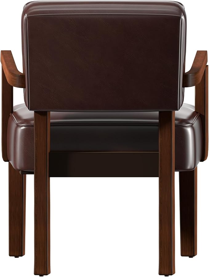 FAGAGA Accent Chair, PU Leather Living Room Chairs Oversized - Image 7