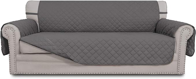Easy-Going Reversible Couch Cover, 4 Seater Sofa, XX-Large Sofa, Water by Easy-Going