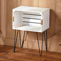 The Lakeside Collection Rustic Wooden Crate End Tables by TheLakesideCollection
