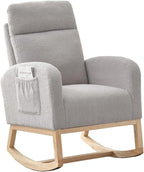 GAOMON Rocking Chair Glider for Nursery, Comfy Rocker Nursery by GAOMON