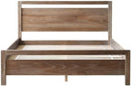 Grain Wood Furniture Loft Queen Size Solid Wood Bed - Image 4