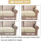 H.VERSAILTEX Super Stretch Individual Seat Sofa Covers Couch Slipcover Sets - Image 7