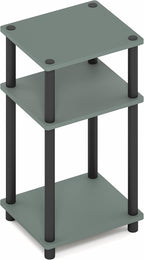 Furinno JUST Side Table, 3-Tier End Table, Open Shelves Night Stand, Bedside - Image 6
