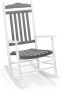 VINGLI Wooden Rocking Chair Outdoor, Patio Rockers by VINGLI