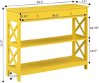 Convenience Concepts Oxford 1 Drawer Console Table - Image 8