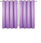 Blackout Curtains 52 x 45 inch Lavender Curtains Set of 2 Panels/Thermal - Image 2