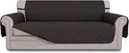 Easy-Going Reversible Couch Cover, 3 Cushion Sofa, Chocolate/Chocolate | Large by Easy-Going
