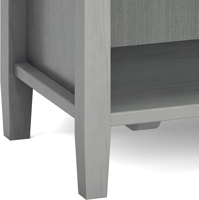 SIMPLIHOME Warm Shaker Bedside Table - Image 11