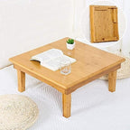 Folding Square Table, Korean Solid Wood Dining Table/Study Table/Coffee by Unknown