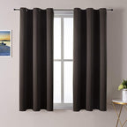 ChrisDowa Blackout Curtains for Bedroom and Living Room 45 Inches Long | 2 by ChrisDowa
