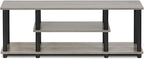 Furinno Turn-N-Tube No Tools 3D 3-Tier Entertainment TV Stand up to 50 inch TV - Image 5