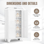 Yizosh Metal Storage Cabinet - Image 2