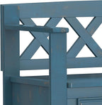SIMPLIHOME Amherst Entryway Storage Bench - Image 7