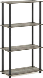 Furinno Turn-N-Tube 4-Tier Multipurpose Shelf Display Rack - Image 7