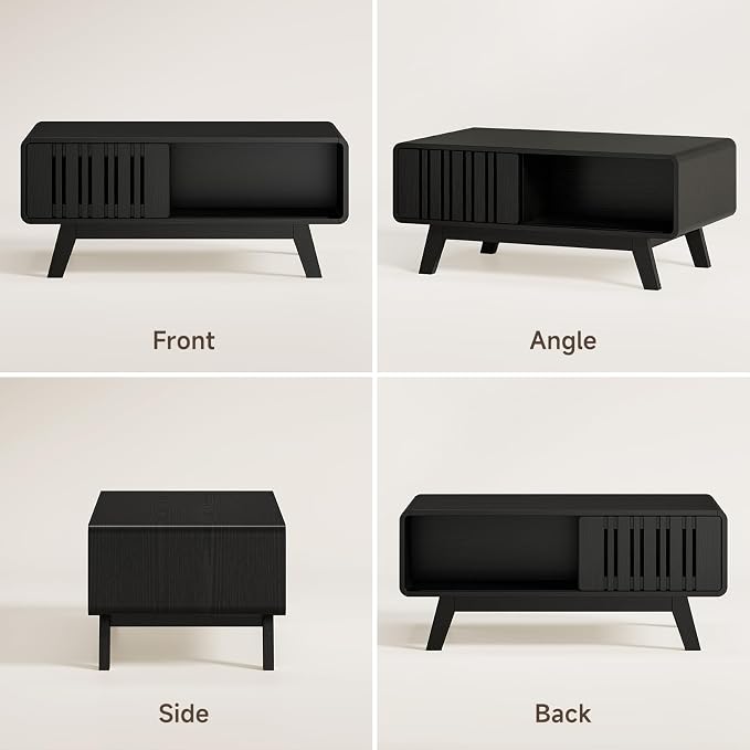 ONBRILL Coffee Table, Mid Century Modern Table - Image 8