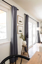 Faux Linen Total Blackout Curtains - Image 5