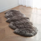 HUAHOO Premium Genuine Sheepskin Rug Camel Real Australia Sheepskin Natural - Image 4
