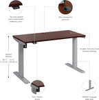 Bush Business Furniture 48-inch Electric Height Adjustable Standing Desk - Image 3