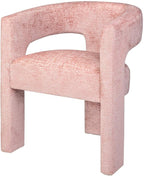 Jofran Gwen Jacquard Upholstered Accent Chair, Modern Luxury Plush Sculptural - Image 4
