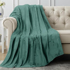 Utopia Bedding Soft Fleece Bed Blanket Throw Size Celadon | Microfiber Plush by UTOPIABEDDING