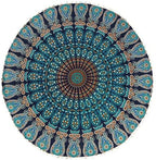 Mandala Floor Pillow Cover Meditation Cushion Seating Throw Hippie Round - Image 6