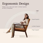 Bonzy Home Mid Century Modern Accent Chair Set of 2 - Image 6