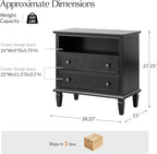 HULALA HOME Farmhouse End Table - Image 2