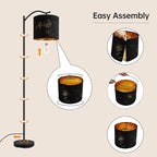 BoostArea Flower Shade Floor Lamp - Image 7