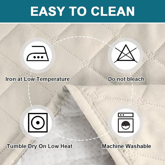 Turquoize 100% Waterproof Futon Cover Futon Slipcover Washable Armless Sofa Bed - Image 7