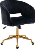 KCC Home Office Chair Swivel Desk Chair Accent Armchair Upholstered Modern by KCC