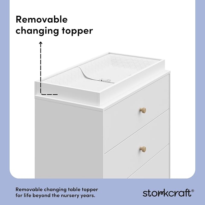 Storkcraft California 3-Drawer Chest - Image 7