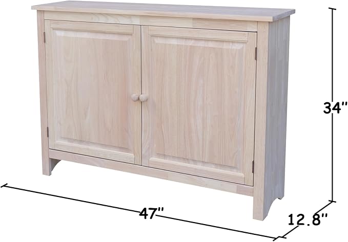 Solid Wood Hall Cupboard - Image 3