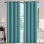 MIULEE 100% Blackout Linen Curtains by MIULEE