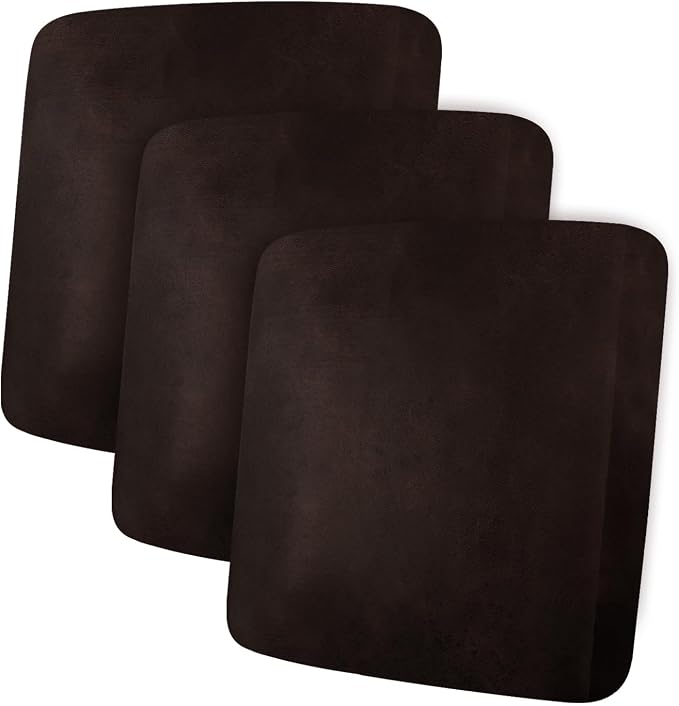 ANARACHON Leather Look Couch Cushion Covers Sofa Seat Slipcovers Sets Couches by ANARACHON