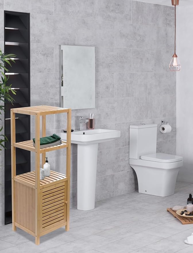 RoyalHouse Bamboo 3-Tier Floor Organizer - Image 5