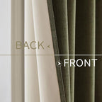 MIULEE 100% Blackout Linen Curtains - Image 6