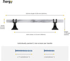 Rergy Cabinet Handles Marble Drawer Pulls and Knobs, T-Bar Hardware - Image 2