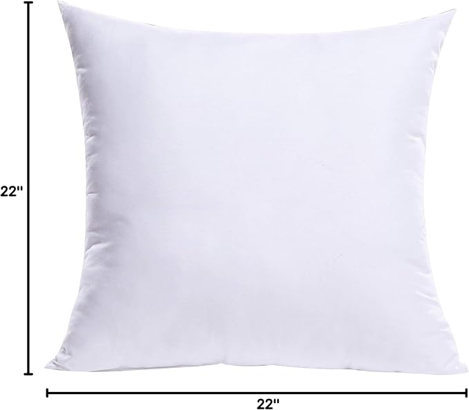 MIULEE 22x22 Inch Throw Pillow Insert - Image 8