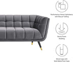 Modway Adept Contemporary Mid-Century Modern Performance Velvet Upholstered - Image 6