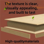 Japanese Style Solid Wood Side Table – Square Coffee Table - Image 3