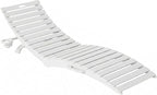 Folding HDPE Outdoor Chaise Lounge by YourPerfectOutdoorEscape