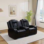 Leather Power Recliner Sofa Set - Image 5