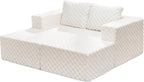 Hobestluk Modular Sectional Sofa Memory Foam Couch Sofa Bed Loveseat - Image 9