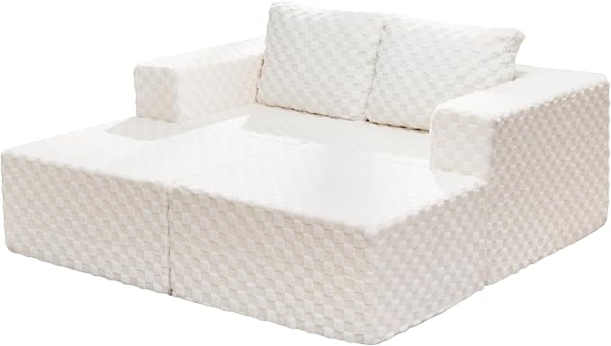 Hobestluk Modular Sectional Sofa Memory Foam Couch Sofa Bed Loveseat - Image 9